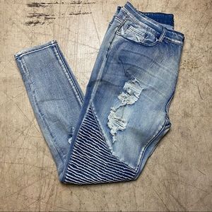 WOMENS BIKER JEANS